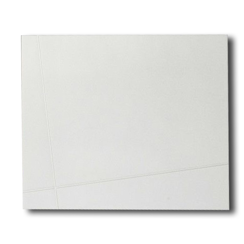 Cubre contador económico low cost con 2 lineas en el frontal grabadas